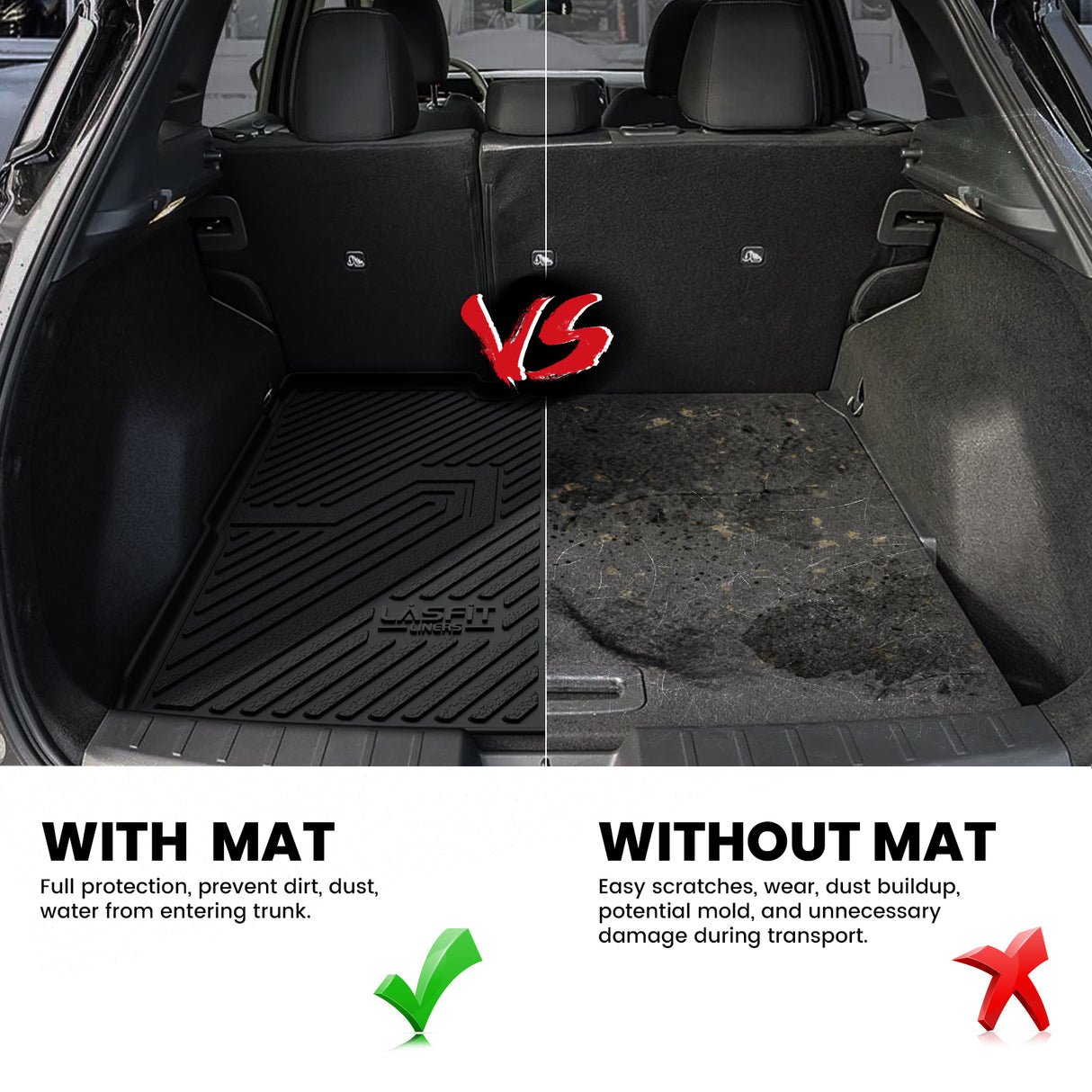 2025 Nissan Kicks Cargo Mat Seatback Mat