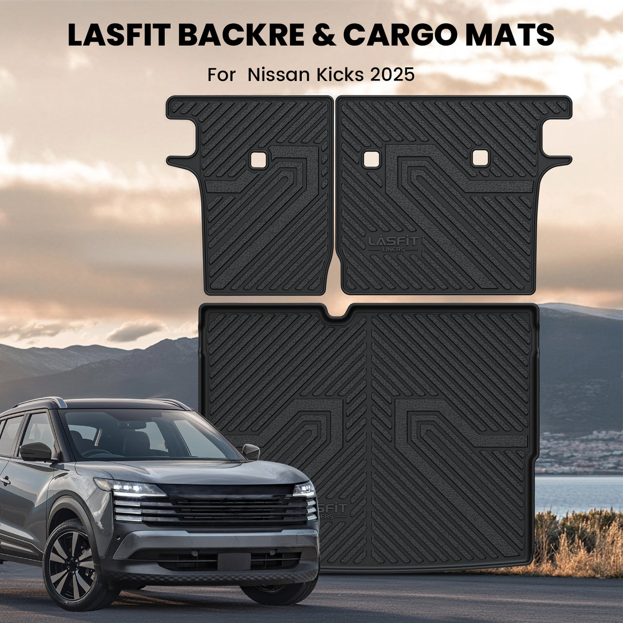2025 Nissan Kicks Cargo Mat Seatback Mat