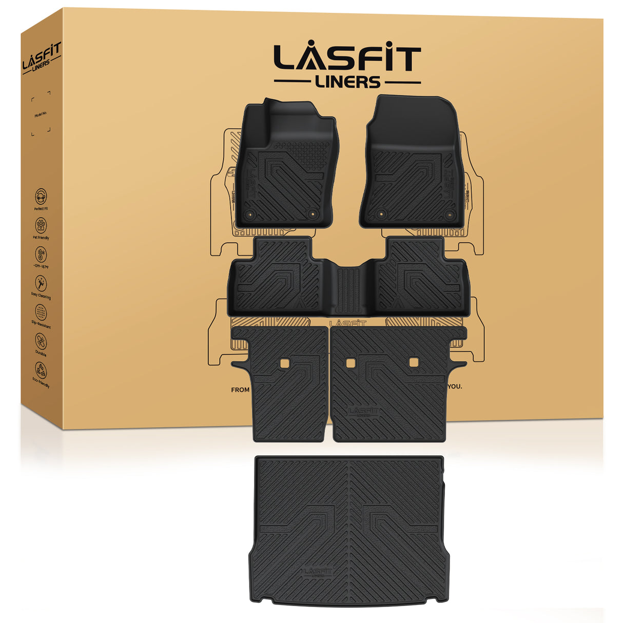 Fit for 2025-2026 Nissan Kicks Floor Mats or Seatback Mat & Cargo Mat, Not Fit 2025 Kicks Play