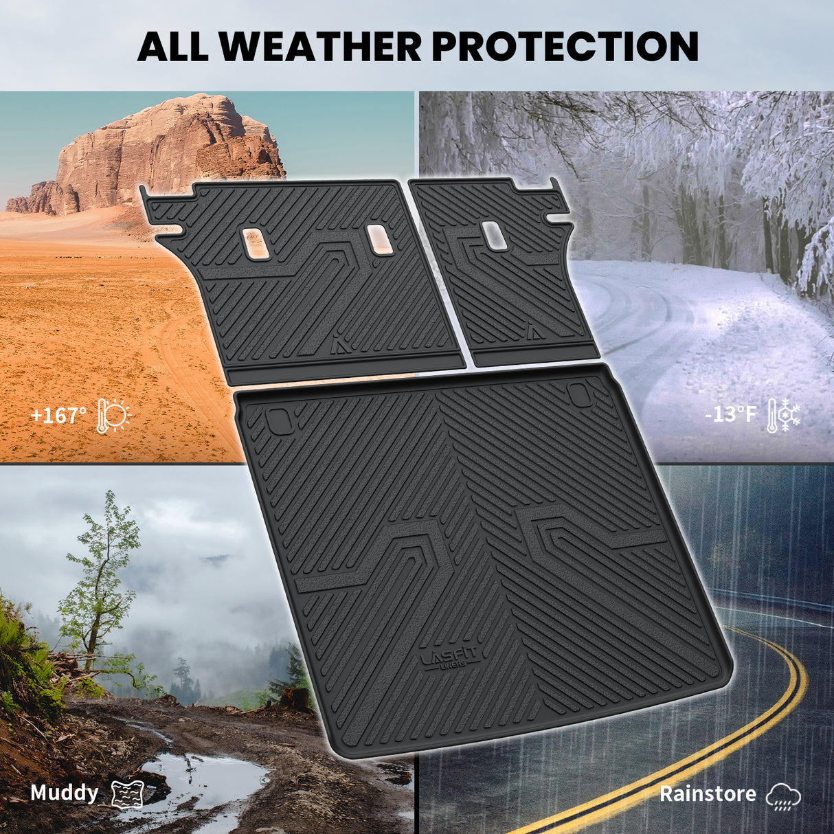 2025 Nissan Murano Cargo & Seatback Mats All Weather