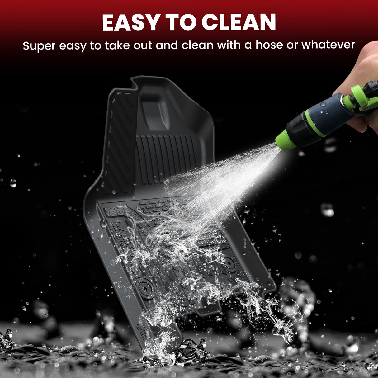 Easy to Clean Floor Mats for Ram 1500 Crew Cab