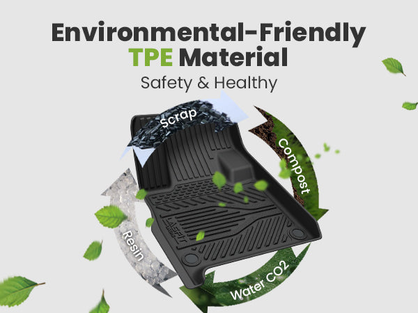 TPE Rivian R1S floor mats