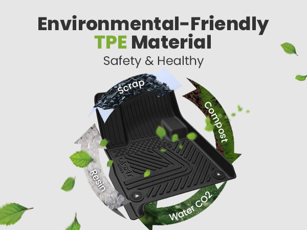 TPE Rivian R1T floor mats