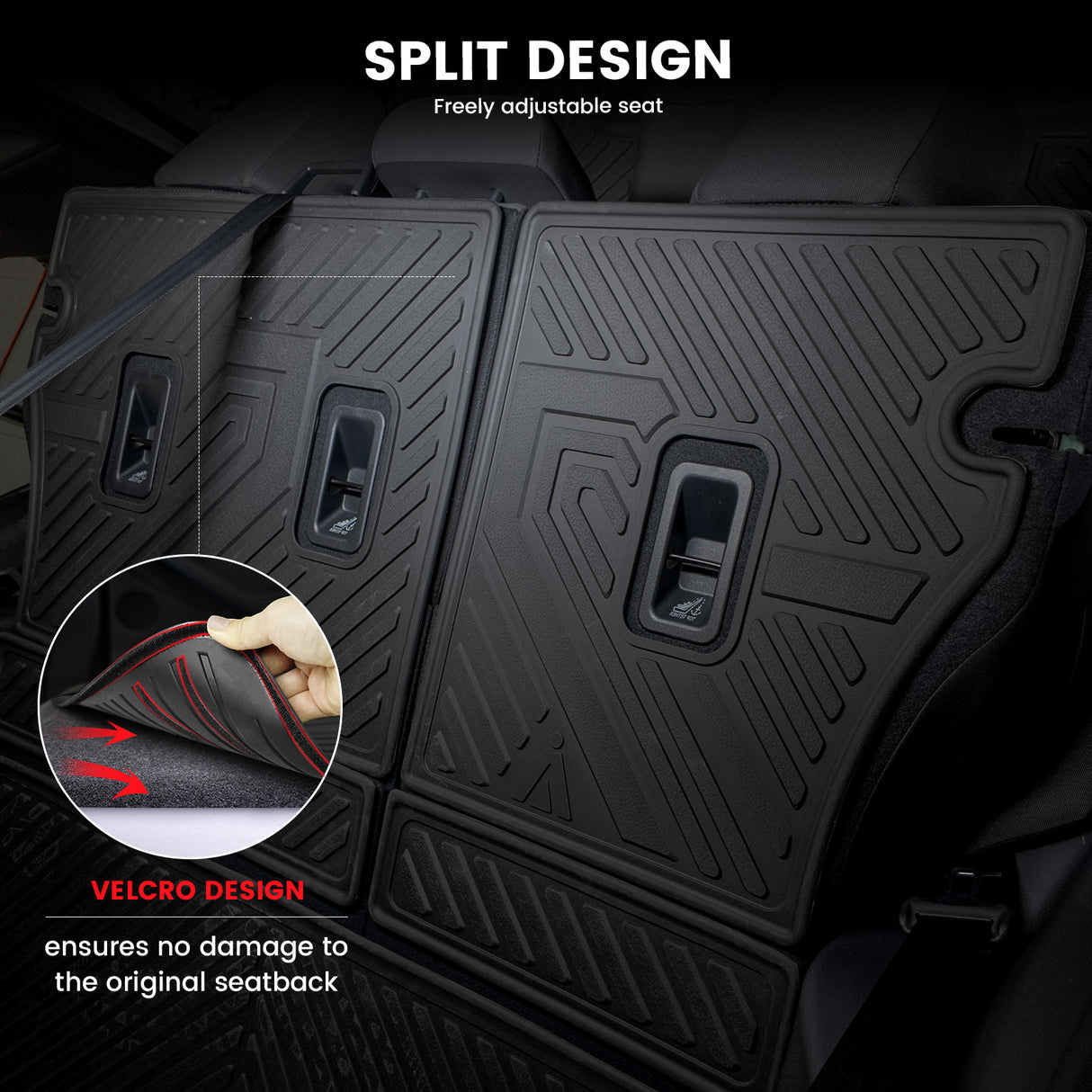 2025 Subaru Forester Floor Mats Cargo Mat Seatback Mat Split Design