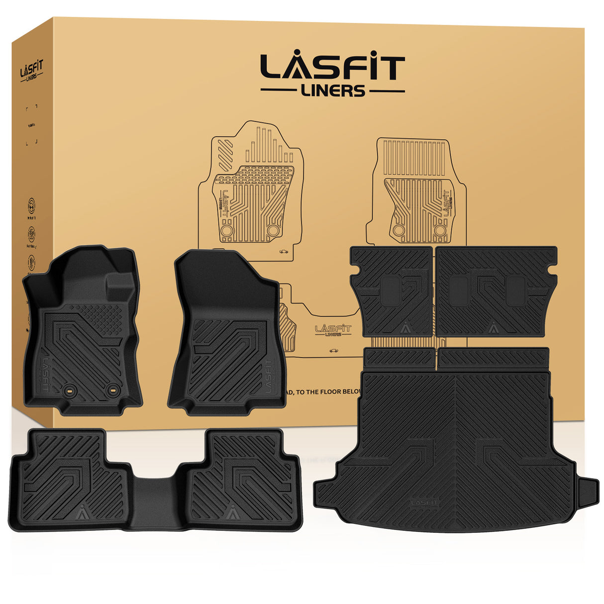 2025 Subaru Forester Floor Mats Cargo Mat Seatback Mat