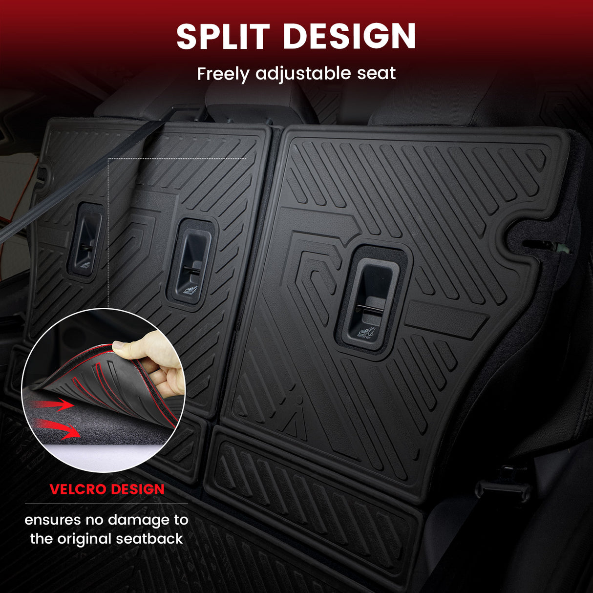 2025 Subaru Forester Floor Mats Cargo Mat Seatback Mat Split Design