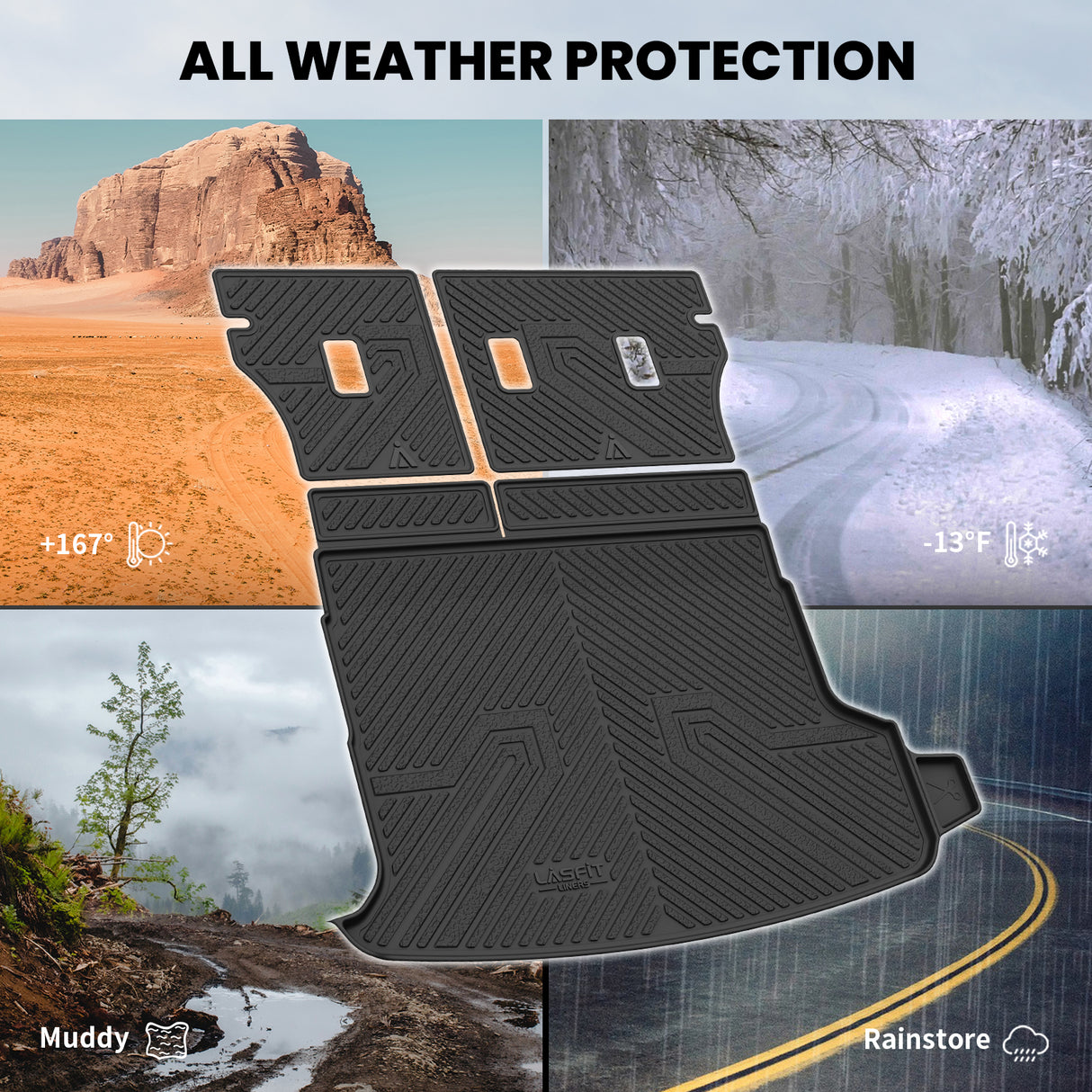 2025 Subaru Forester Cargo Mat Seatback Mat All Weather Protection