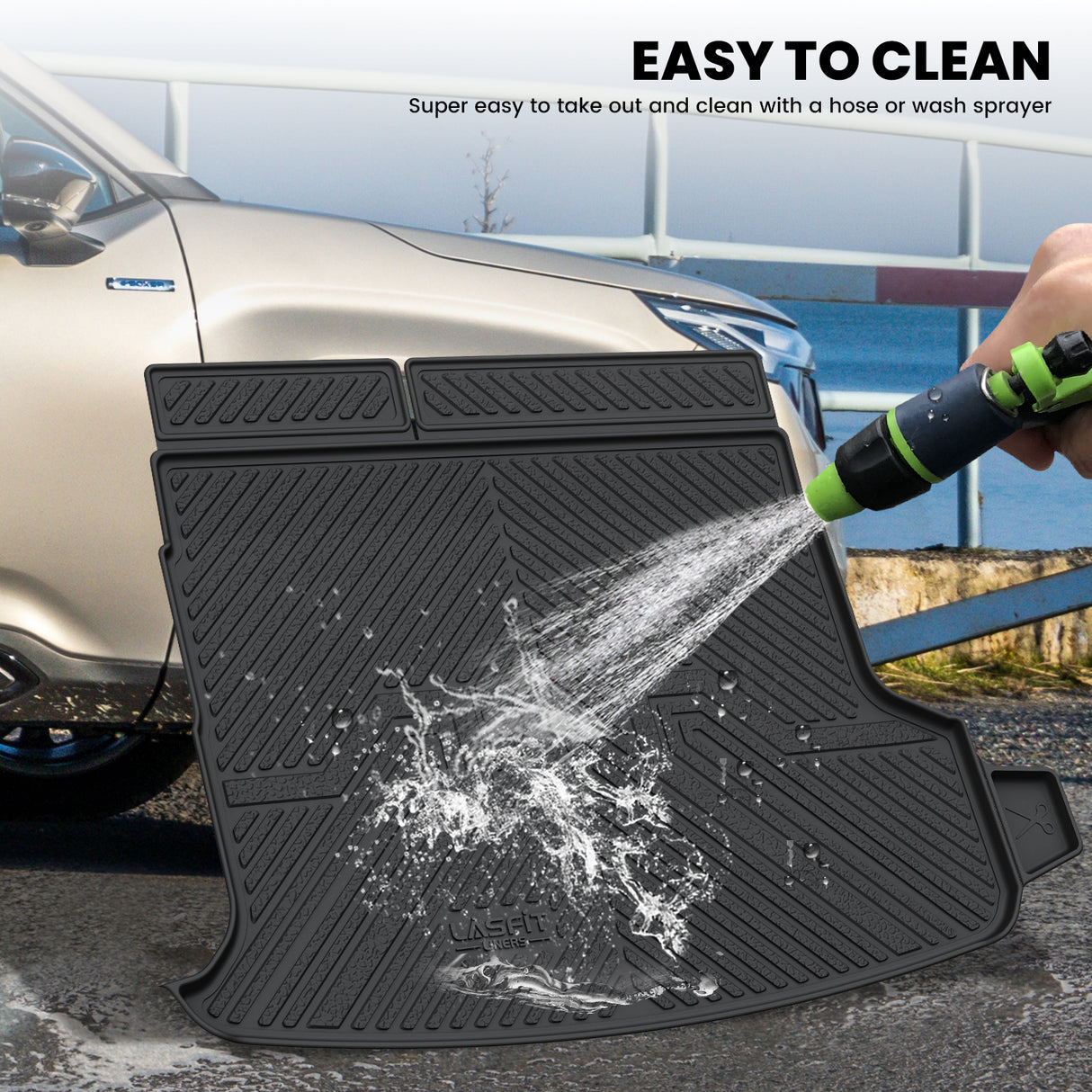 2025 Subaru Forester Cargo Mat Seatback Mat Easy to Clean