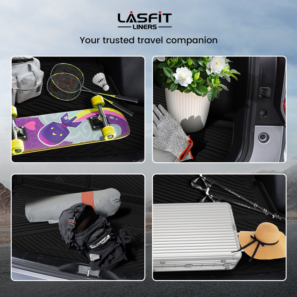 2019-2024 Subaru Forester All-weather Cargo Mat Scene