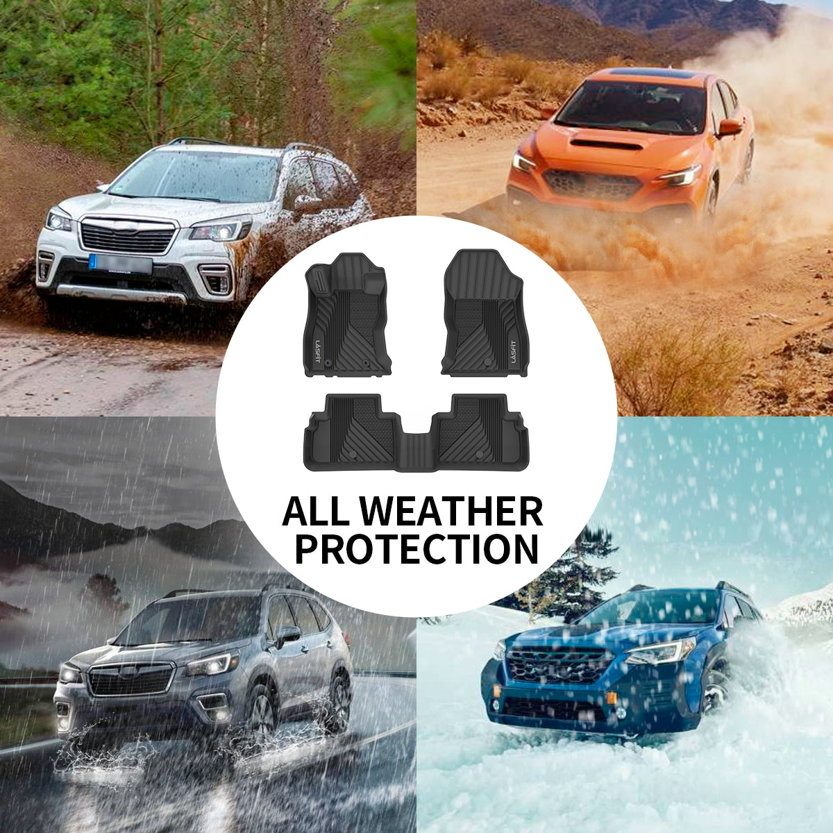 Fit for 2025-2026 Subaru Forester Floor Mats/Cargo Mat/Seatback Mat