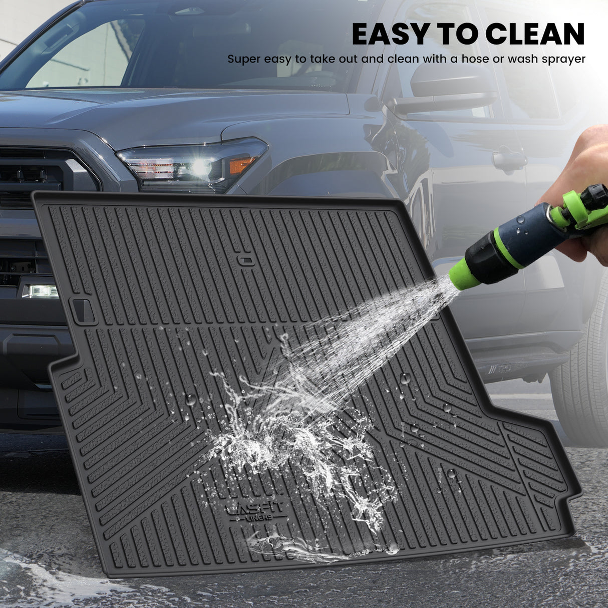 2025 Toyota 4Runner Backrest Carogo Mats Clean