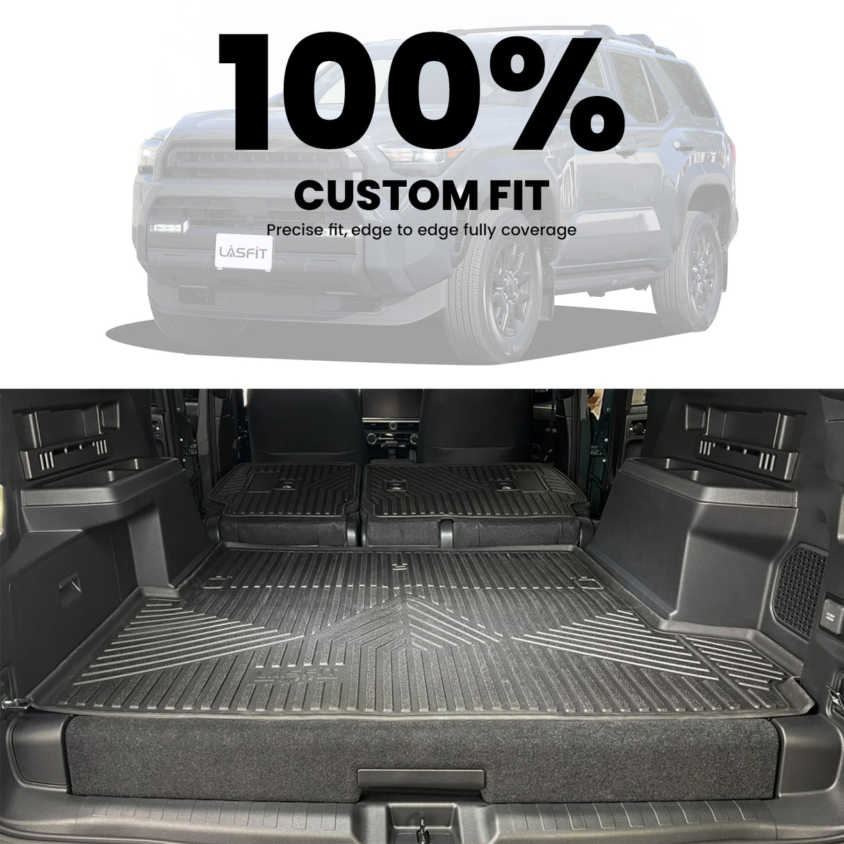 2025 Toyota 4Runner Backrest Carogo Mats Custom
