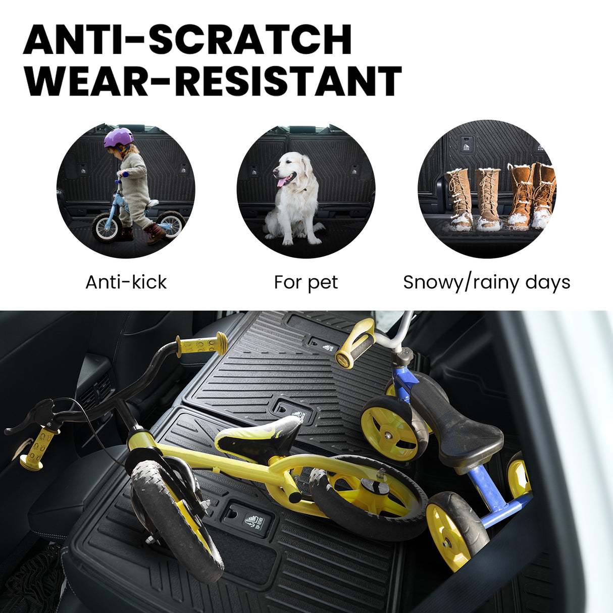 2025 Toyota 4Runner Hybrid Seatback Mat Anti-Scratch