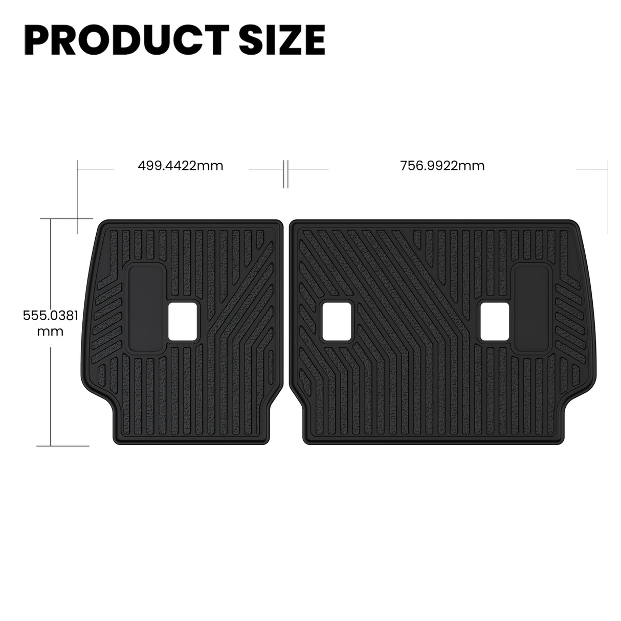 2025 Toyota 4Runner Hybrid Seatback Mat