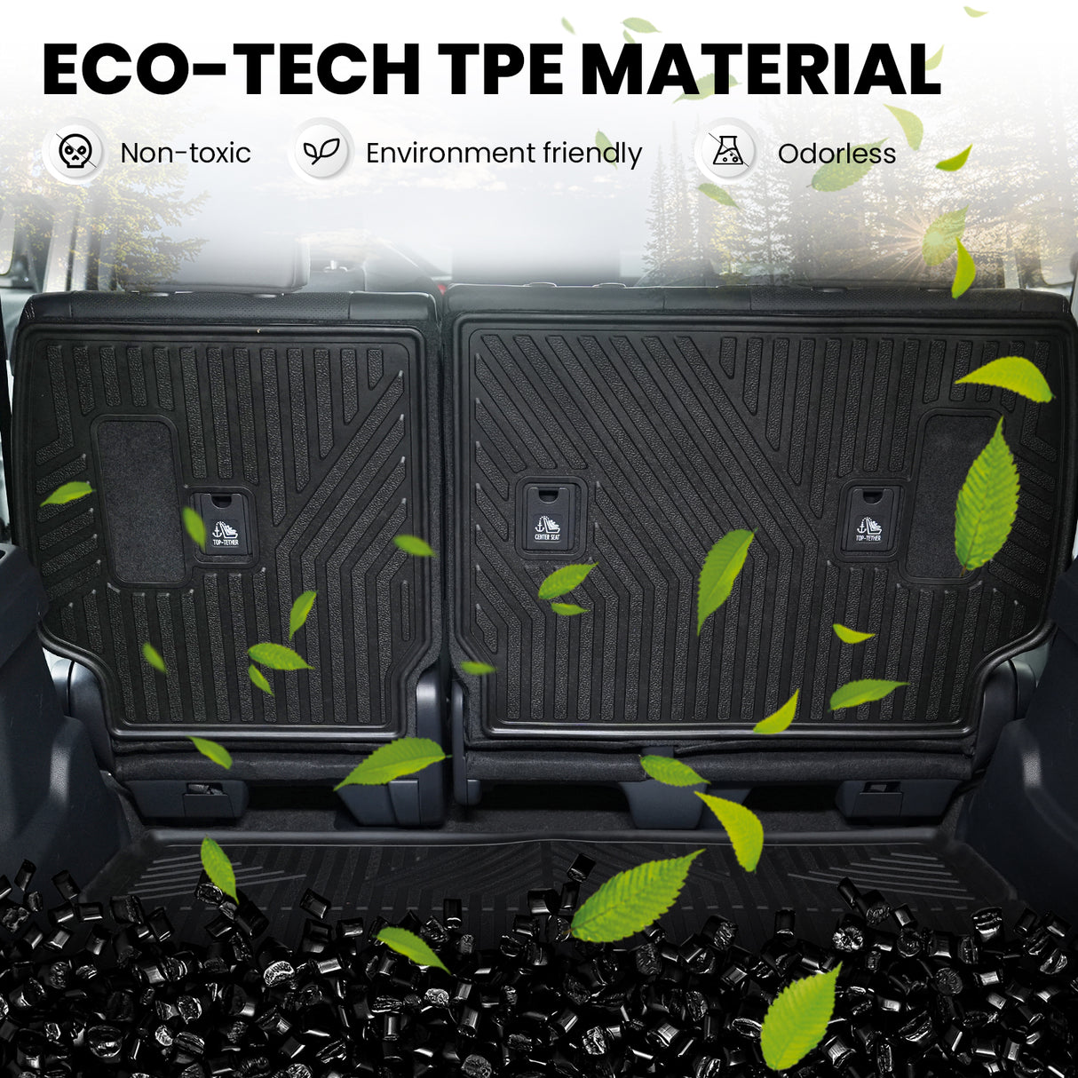 2025 Toyota 4Runner Hybrid Seatback Mat TPE
