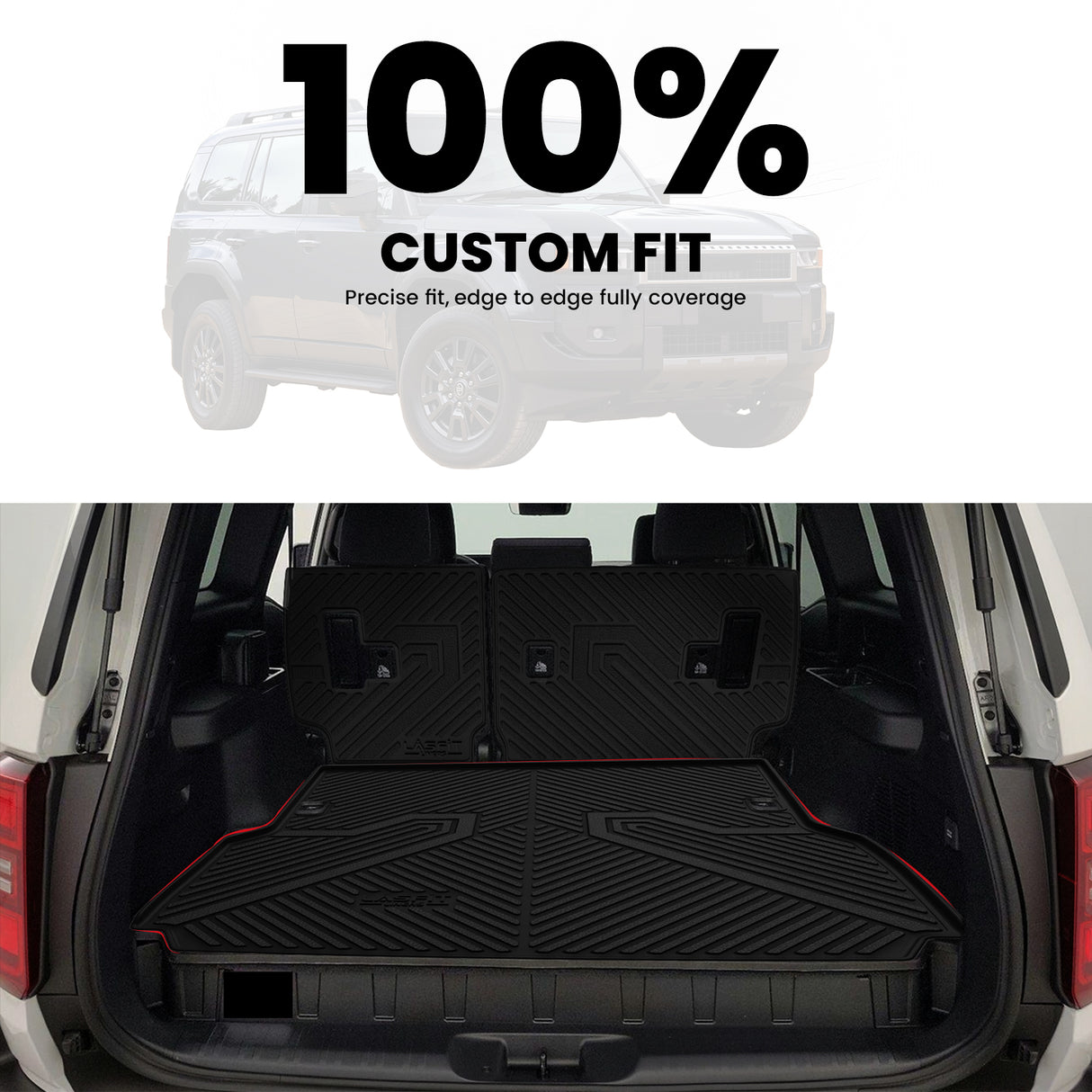 2025 Toyota Land Crusier Cargo Mat & Seatback Mat Custom Fit