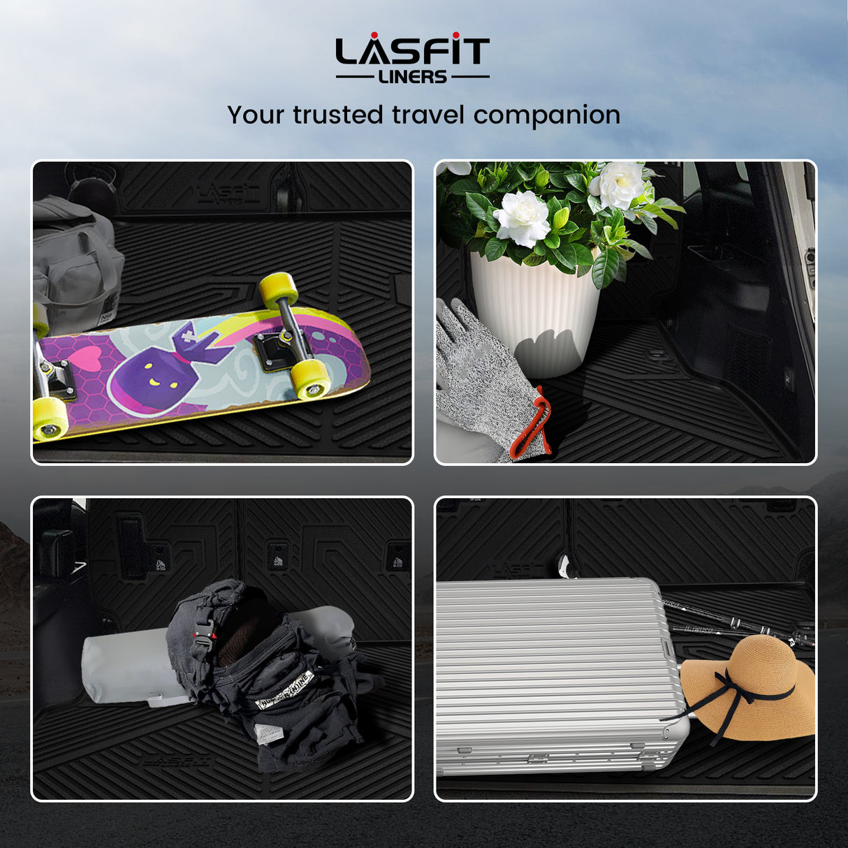 2025 Toyota Land Crusier Cargo Mat & Seatback Mat Using