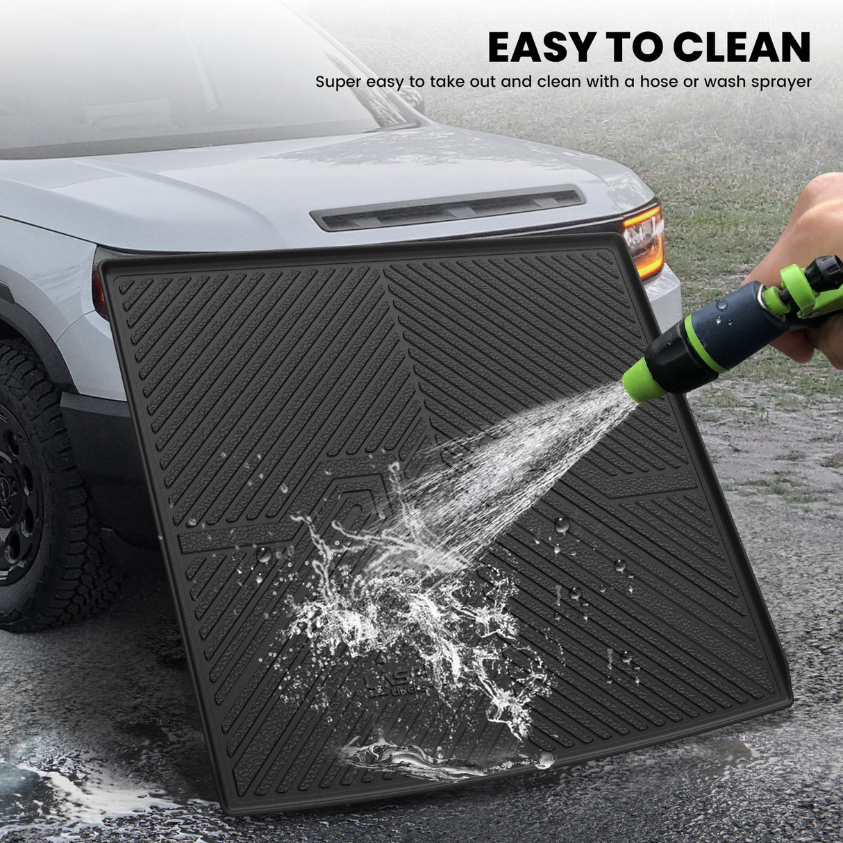 2026 Honda Passport Cargo & Seatback Mats Easy to Clean