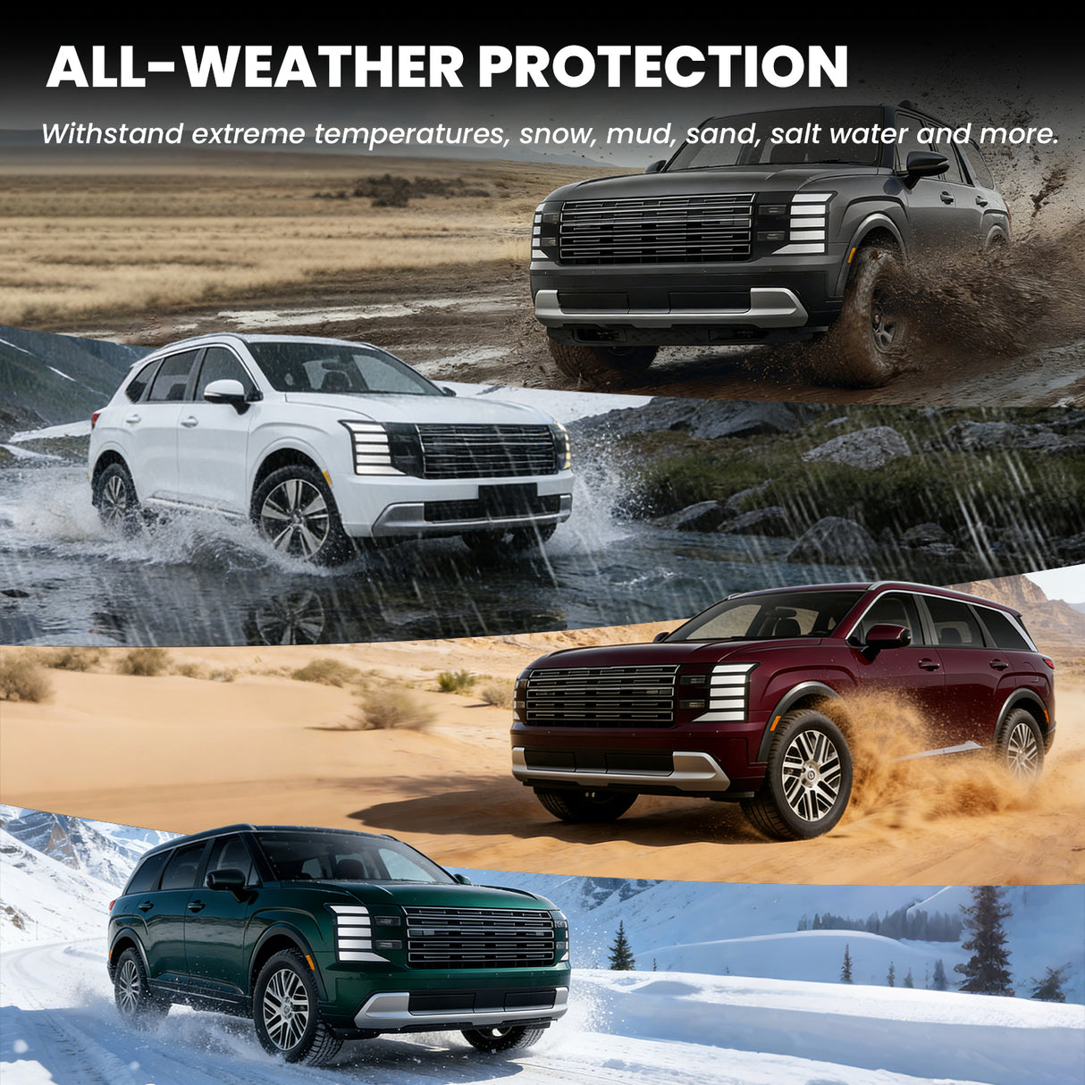 Fit for 2026 Hyundai Palisade Floor Mats or Seatback & Cargo Mat