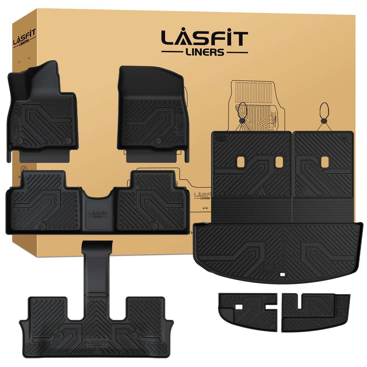 Fit for 2026 Hyundai Palisade Floor Mats or Seatback & Cargo Mat Gas Model