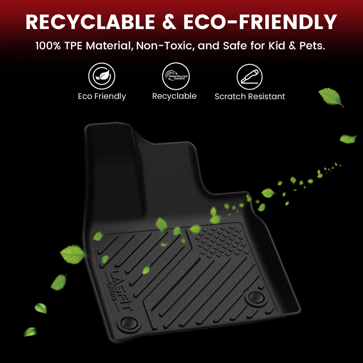 2026 Lexus ES Floor Mats & Cargo Mat, TPE Material