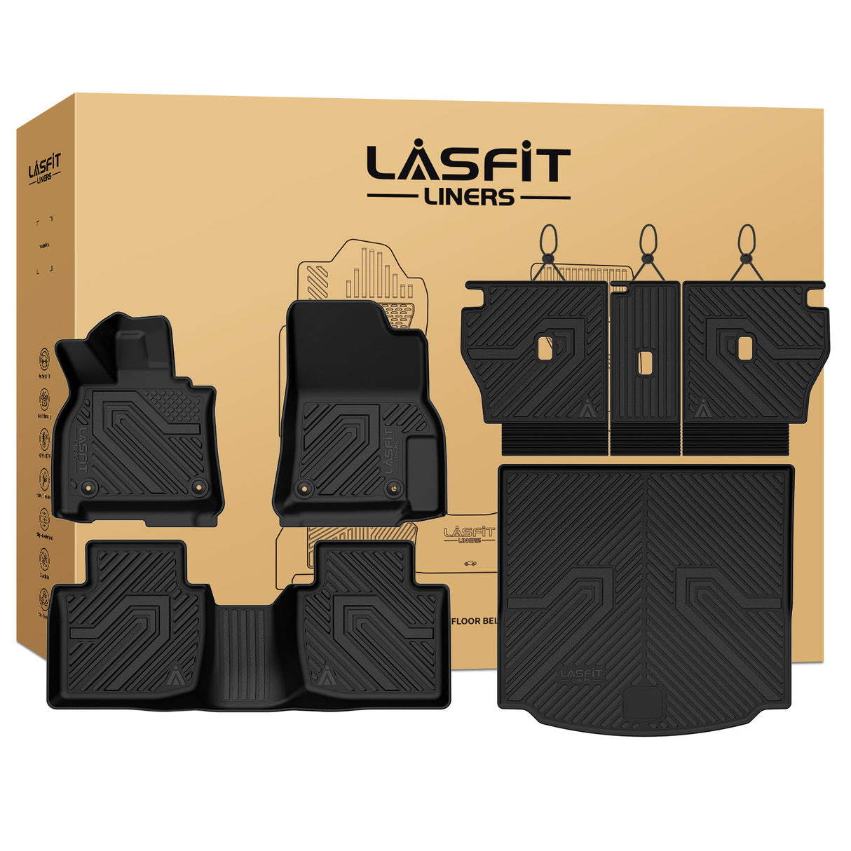 Fit for 2026 Mazda CX-5 Floor Mats & Seatback & Cargo Mats