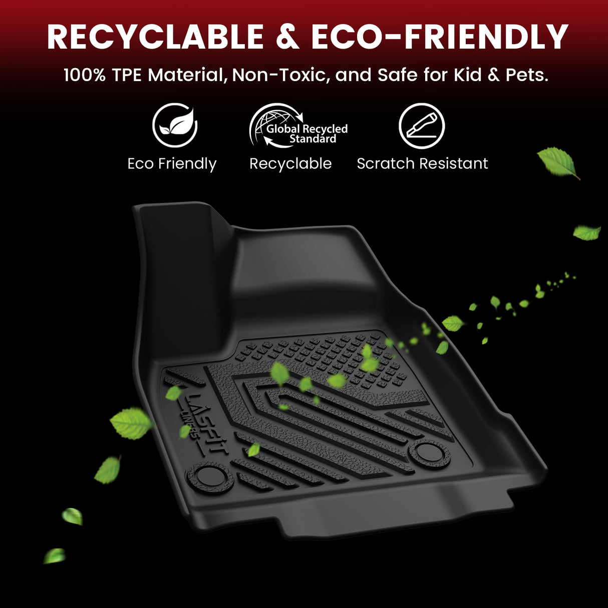 Fit for 2026 Nissan Leaf Floor Mats & Seatback & Cargo Mats