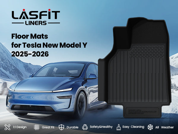 all weather custom 2026 Tesla Model Y floor mats