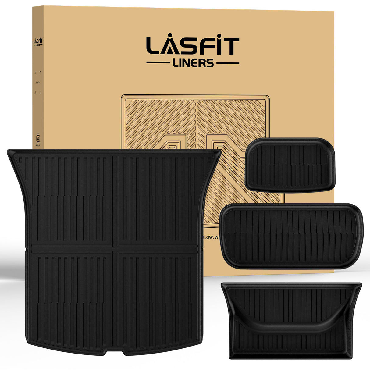 Fit for 2026 Tesla Model Y Floor Mats or Cargo or Frunk Liner or Trunk Well or Seatback Mats, Only Fit 5 seats