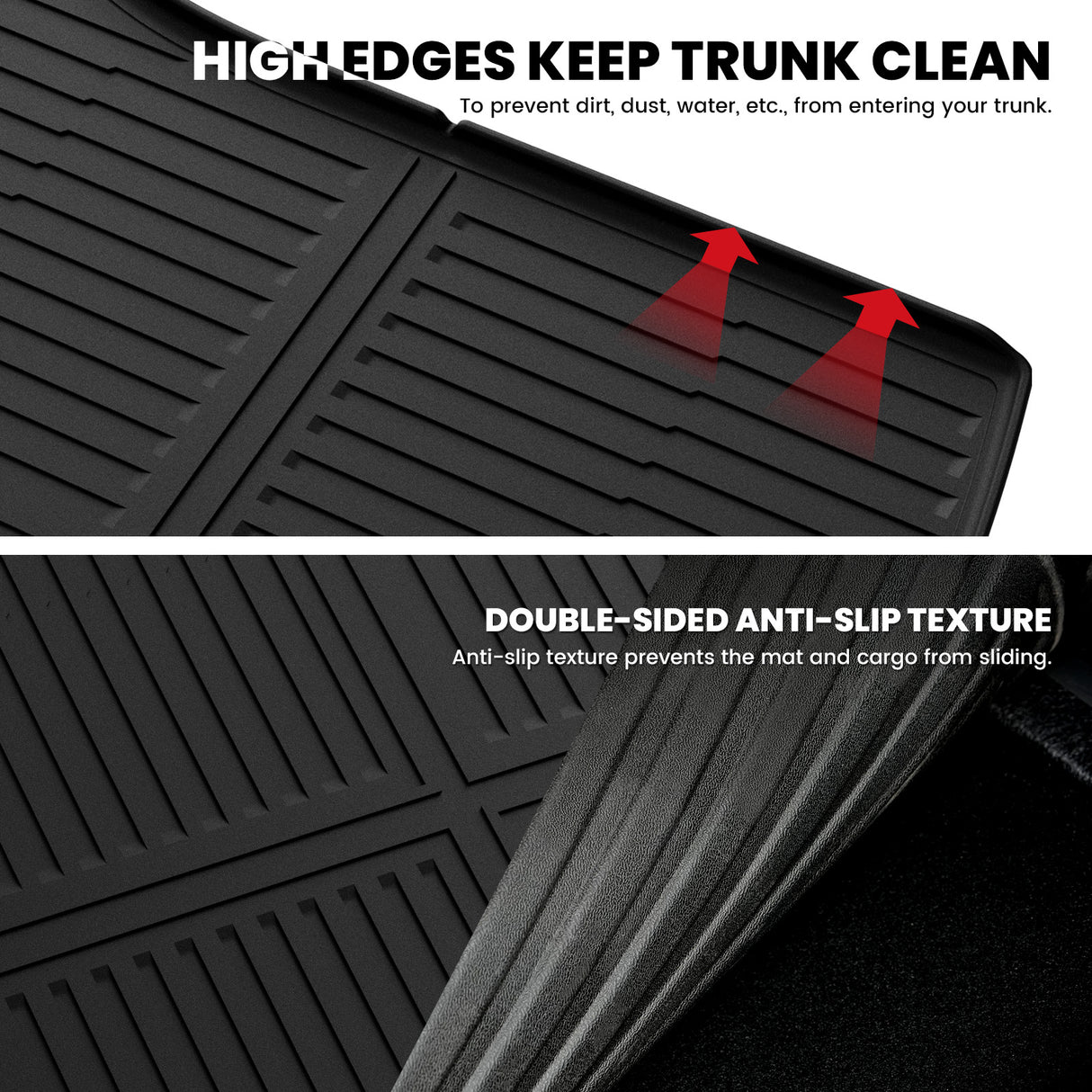 Fit for 2026 Tesla Model Y Floor Mats or Cargo or Frunk Liner or Trunk Well or Seatback Mats, Only Fit 5 seats