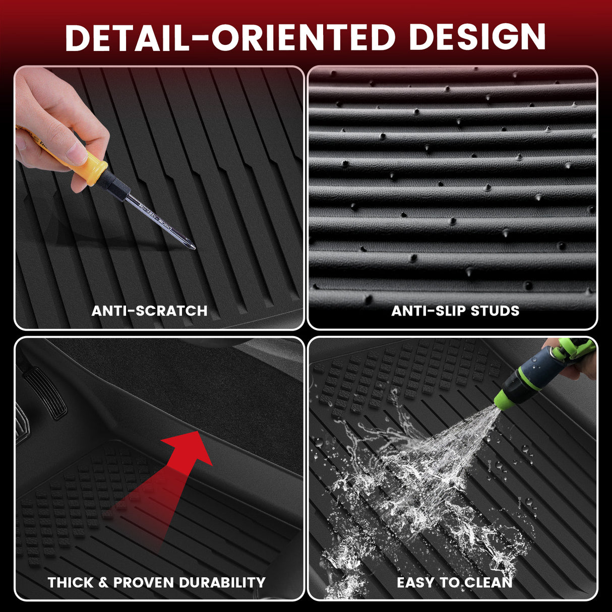 Fit for 2026 Tesla Model Y Floor Mats or Cargo or Frunk Liner or Trunk Well or Seatback Mats