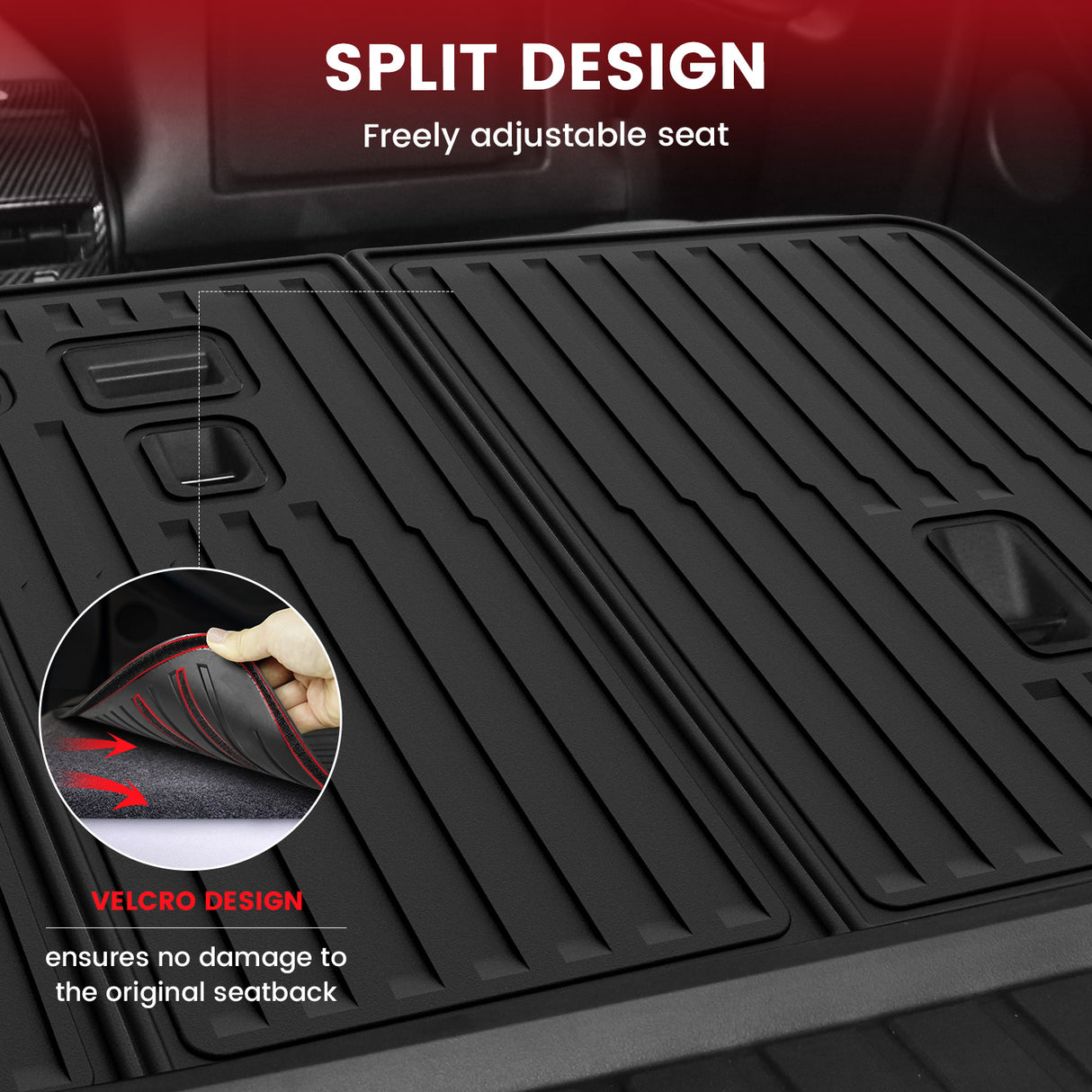 Fit for 2026 Tesla Model Y Floor Mats or Cargo or Frunk Liner or Trunk Well or Seatback Mats