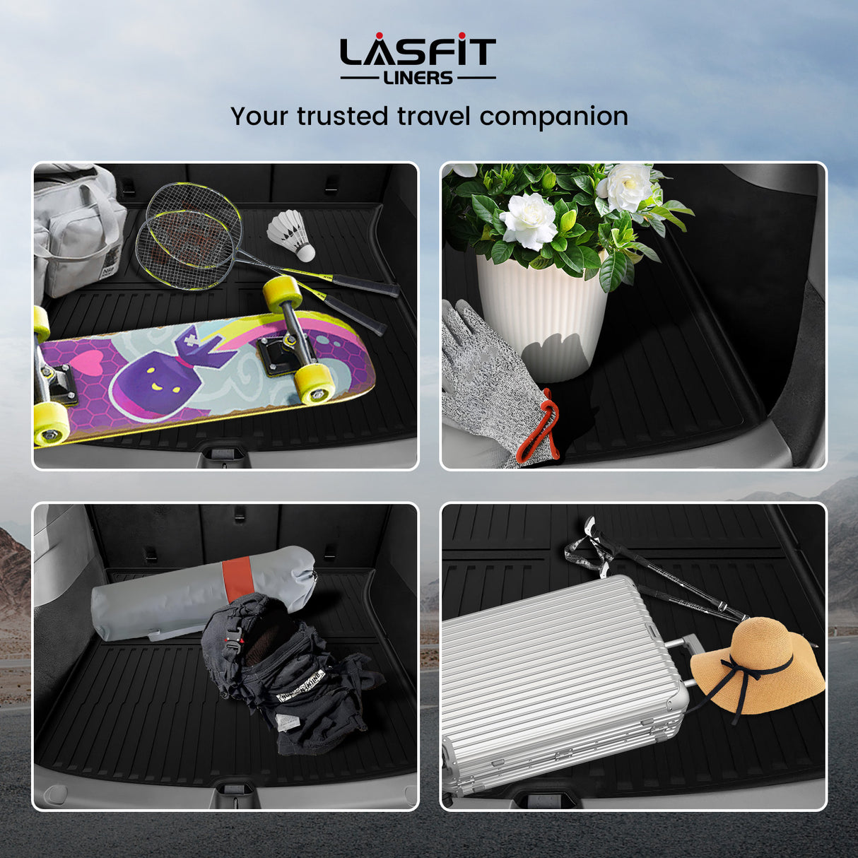 Fit for 2026 Tesla Model Y Floor Mats or Cargo or Frunk Liner or Trunk Well or Seatback Mats, Only Fit 5 seats