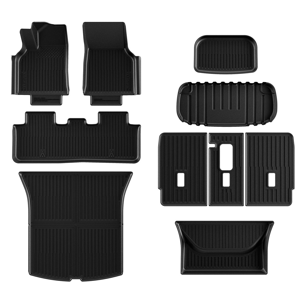 2026 Tesla Model Y AWD/RWD Floor Mats & Cargo & Frunk Liner & Trunk Well & Seatback Mats