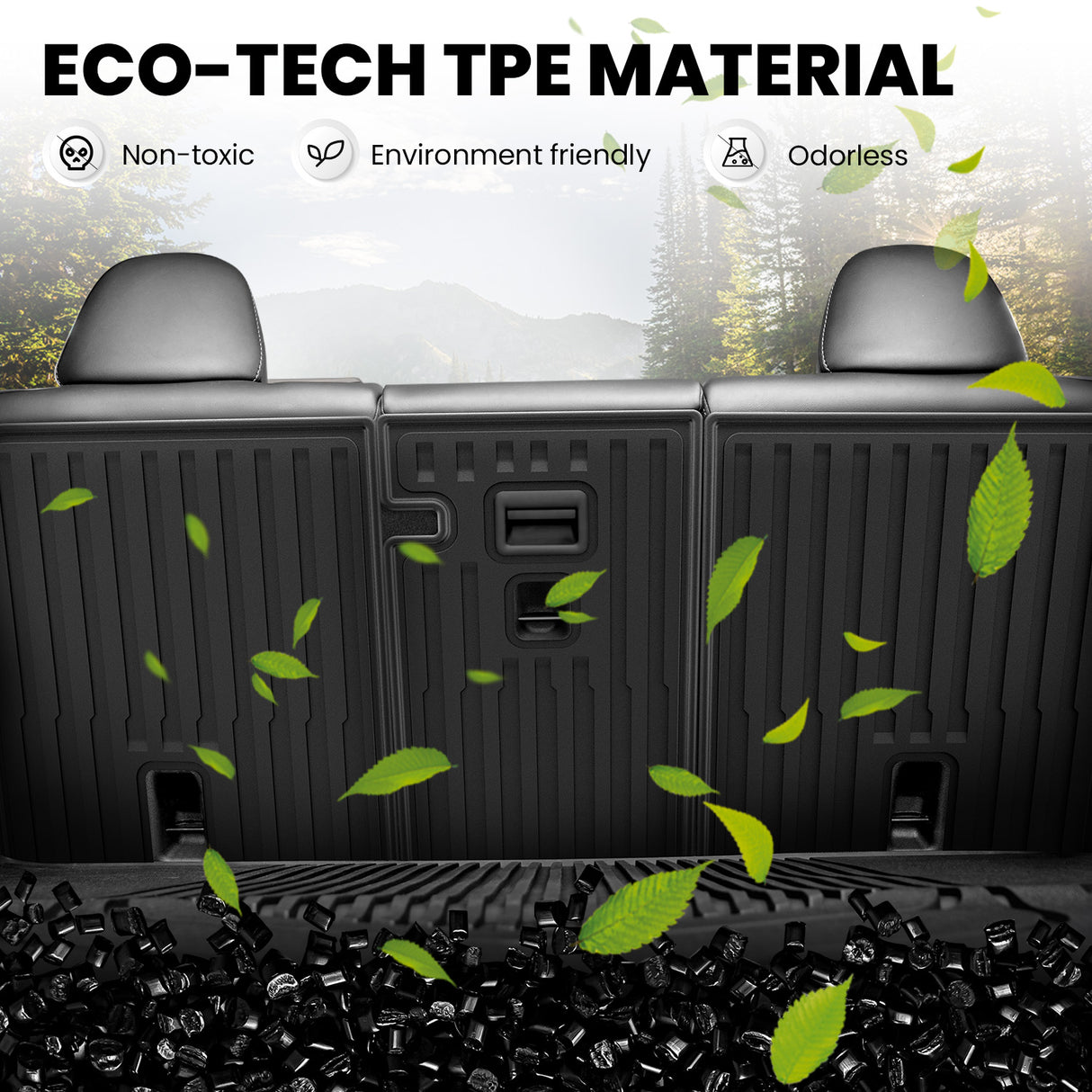 Fit for 2026 Tesla Model Y Floor Mats or Cargo or Frunk Liner or Trunk Well or Seatback Mats