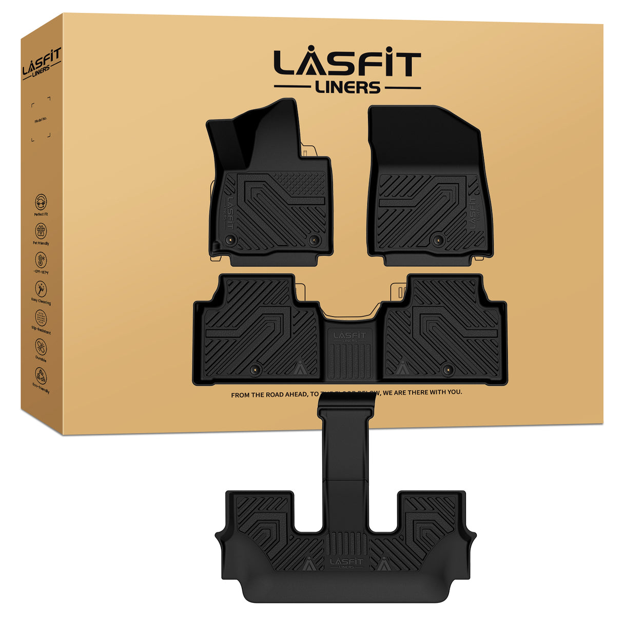 Lasfit 2027 Kia Telluride Floor Mats