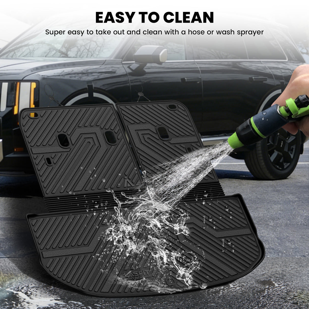 Lasfit 2027 Kia Telluride Floor Mats