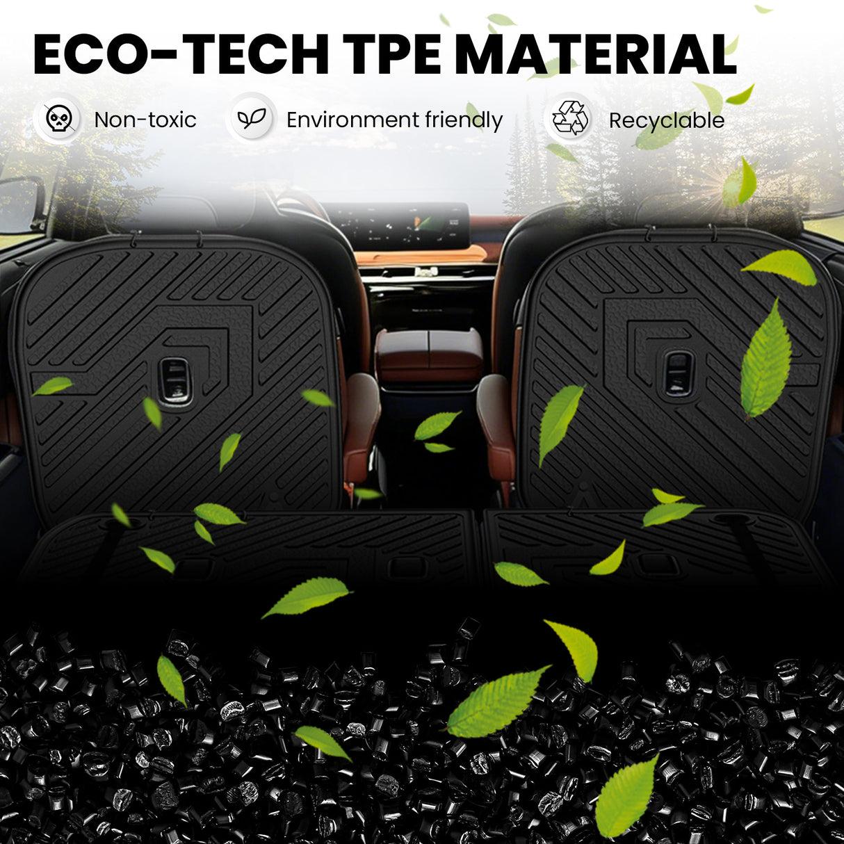 Lasfit 2027 Kia Telluride Floor Mats