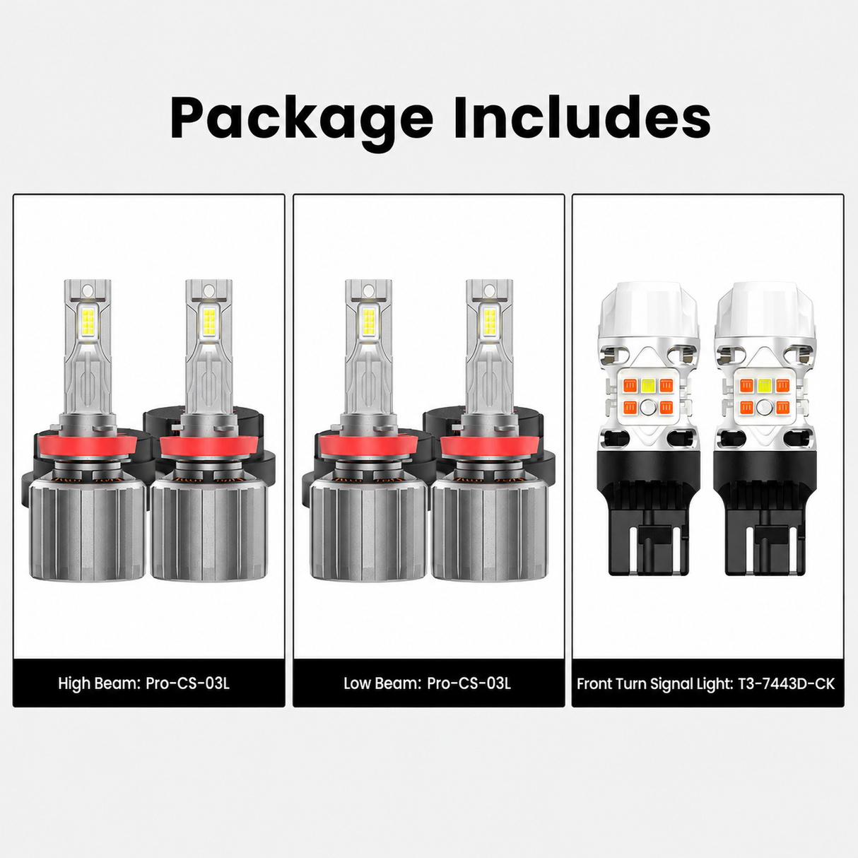 Custom Engineered for 2020-2026 Chevrolet Silverado 2500HD 3500HD WT LT Custom LED Bulbs Upgrade | Tested and Verified