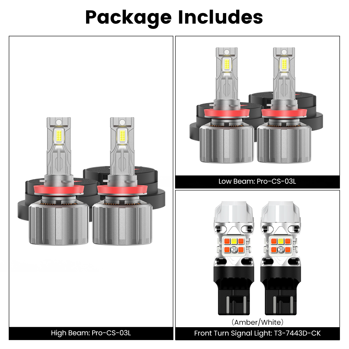 Custom Engineered for 2020-2026 Chevrolet Silverado 2500HD 3500HD WT LT Custom LED Bulbs Upgrade | Tested and Verified
