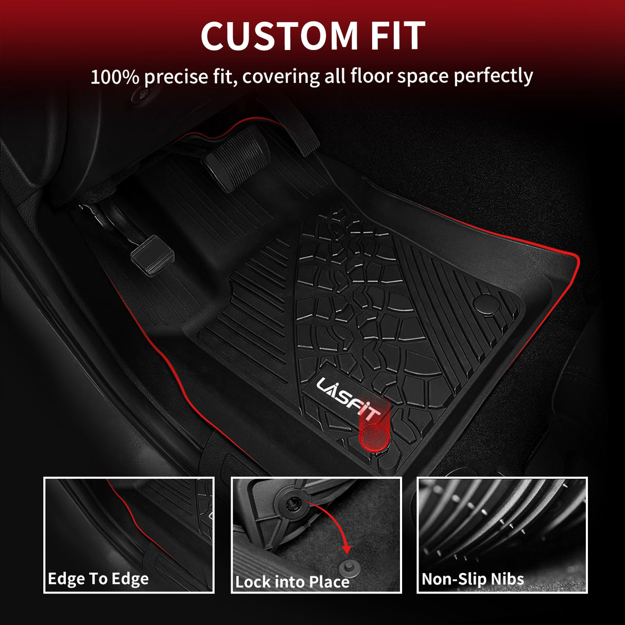 Fit for 2013-2015 Jeep Grand Cherokee Floor Mats or Seatback & Cargo Mat