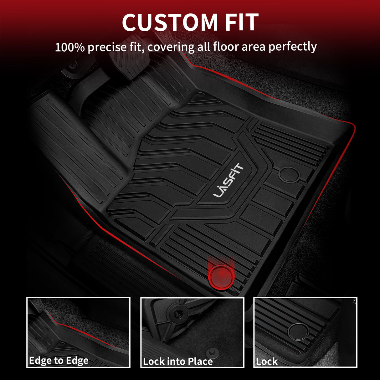Fit for 2021-2026 Nissan Rogue TPE Material Floor Mats or Cargo Mat, Not For Sport