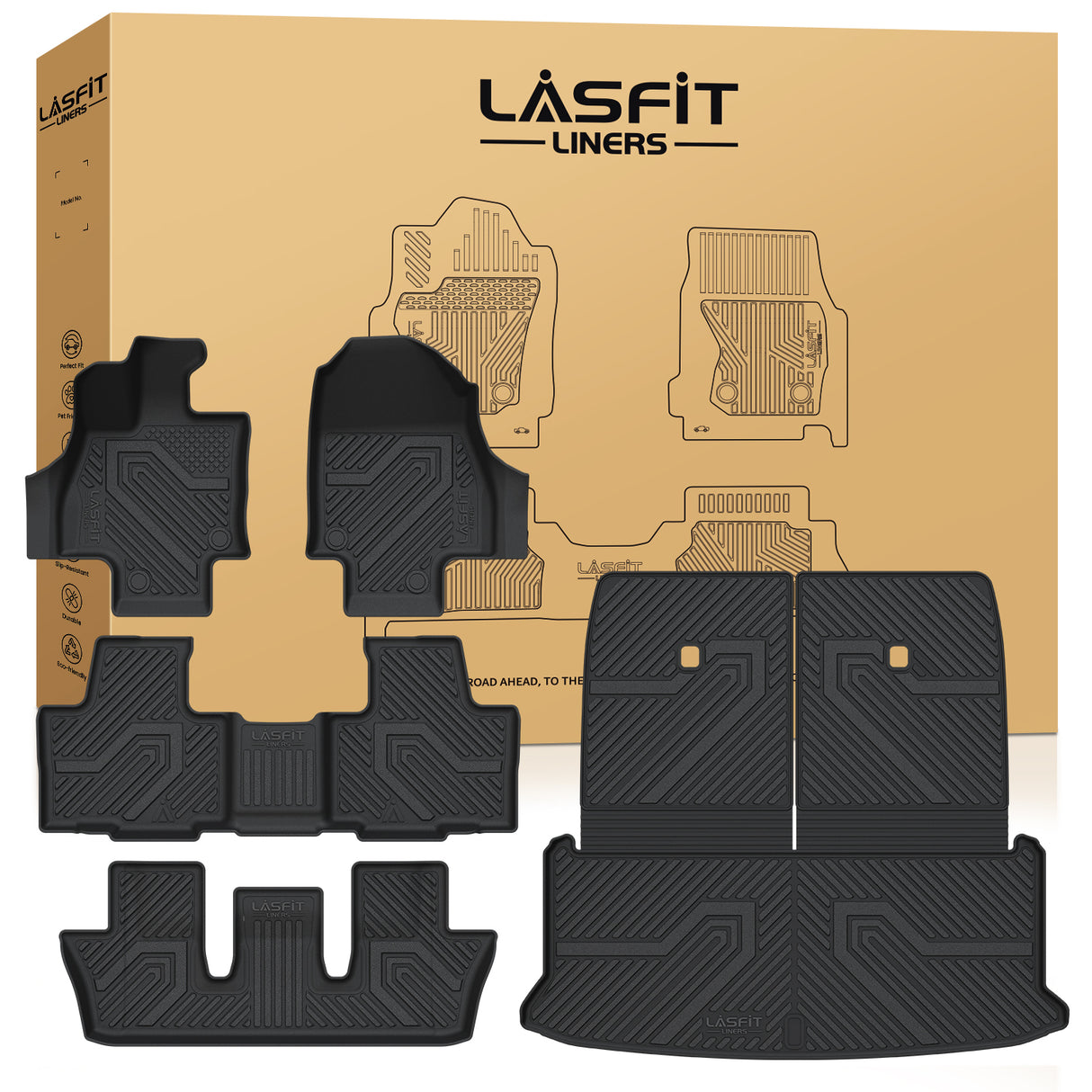 Fit for 2024-2026 Lexus TX Floor Mats