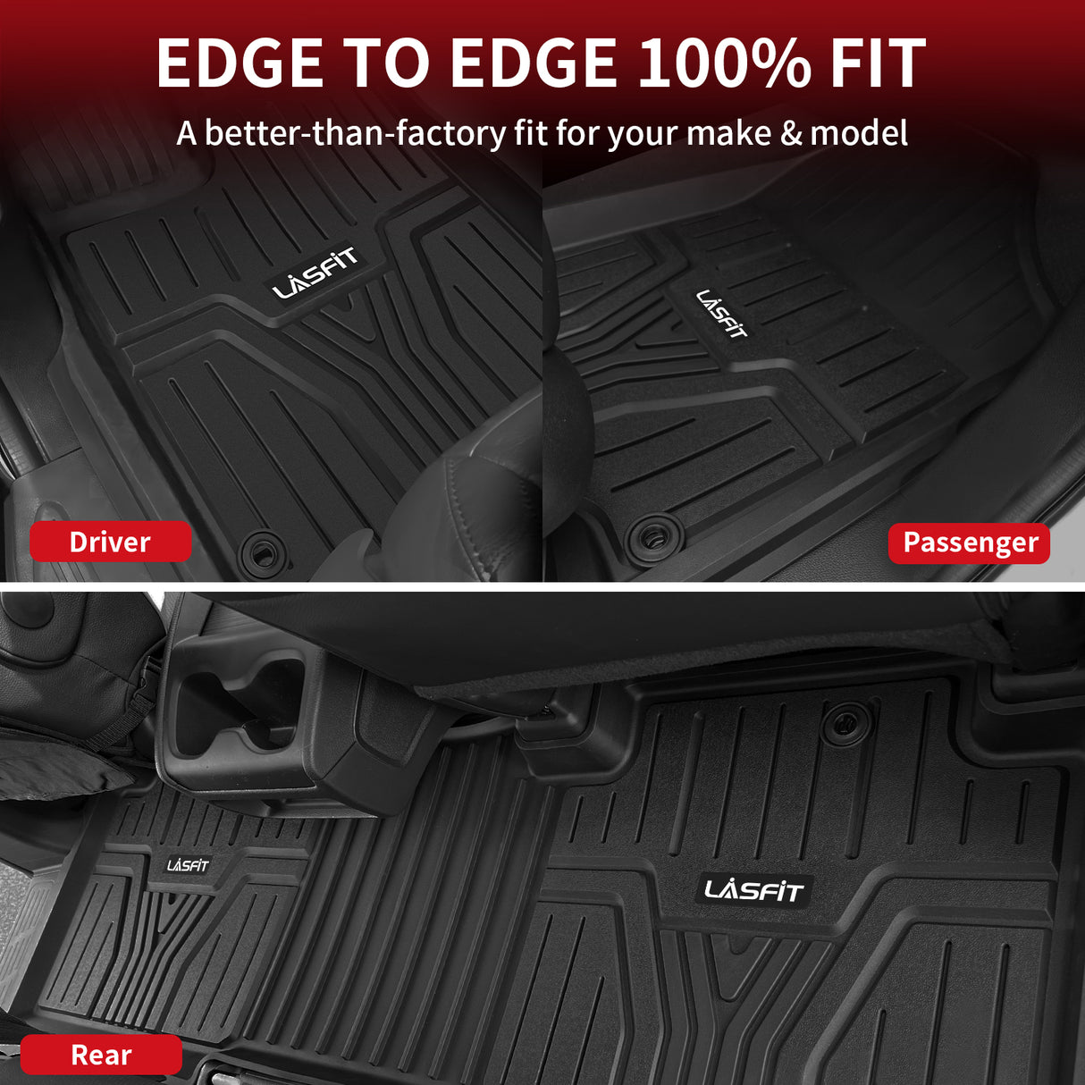 Fit for 2018-2026 Honda Odyssey TPE Custom Floor Mats or Rear Cargo Mat