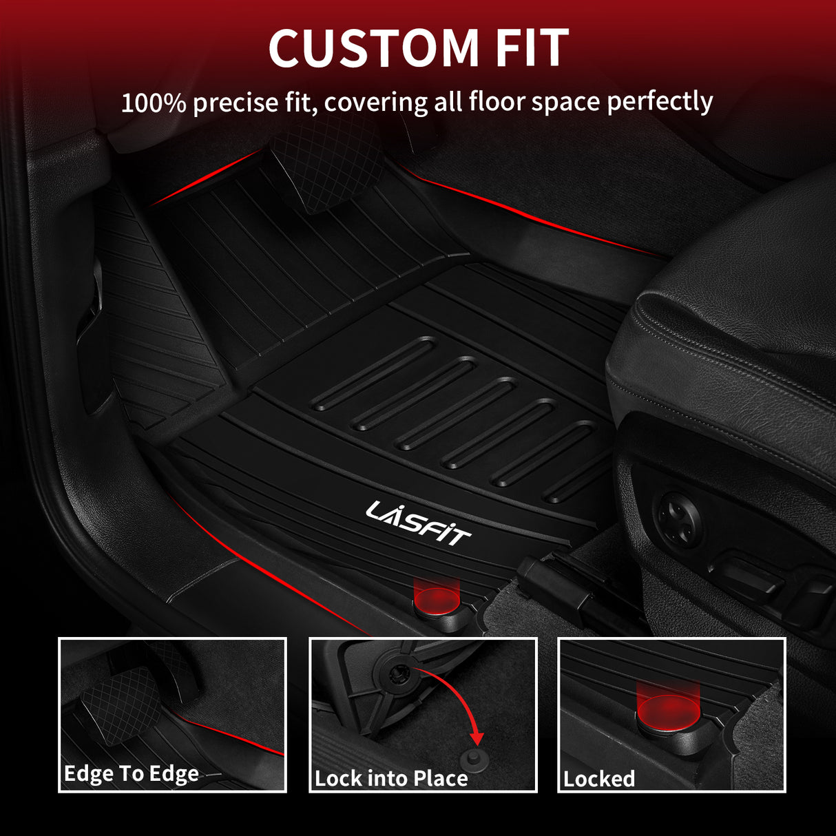 Fit for 2021-2025 Audi Q5 SQ5 Sportback Floor Mats & Cargo Mat, Don't Fit 2025 Audi Q5 New Body