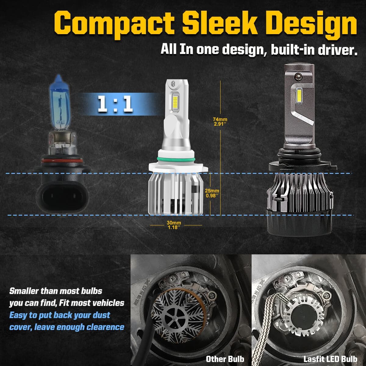 Fit for 2002-2006 Toyota Camry LED Bulbs Upgrade