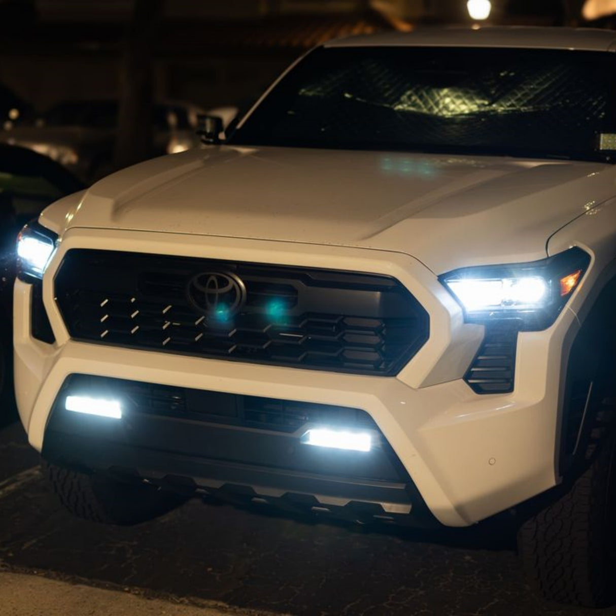 Lasfit 7443 led turn signal bulbs for 4th gen Toyota Tacoma