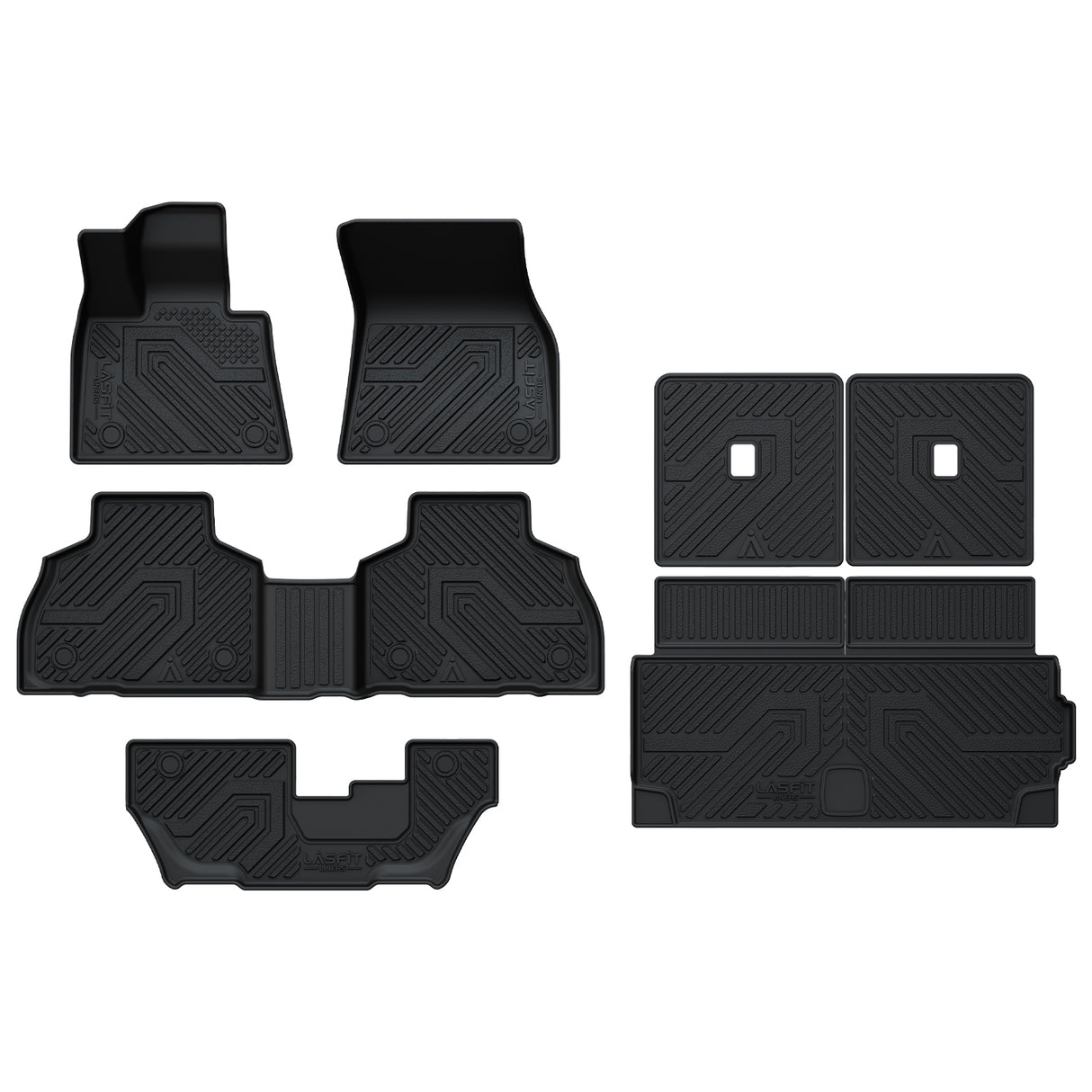 Fit for 2019-2026 BMW X7 Floor Mats, Fit 7 Seats Only, Not Fit 6 Seats