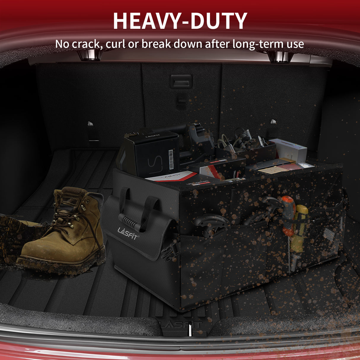 Fit for 2024-2026 Tesla Model 3 Highland All-Weather Floor Mats for Frunk & 1st Row & 2nd Row & Trunk Well & Cargo Mats