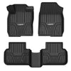 Acura Integra 2023-2024 Custom Floor Mats TPE Material 1st & 2nd Row
